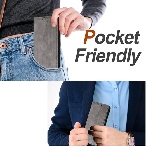 Leather Wallet Card Case for Samsung S24 Ultra S23 S22 S21 S20FE S10 Flip Cover - Picture 47 of 48