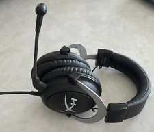 HyperX HHSC2-CG-SL/G CloudX Gaming Headset (Black-Silver), 3.5mm Jack WORKING