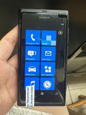 Nokia Lumia 800 - 16 GB - Cyan (Unlocked) for sale online | eBay
