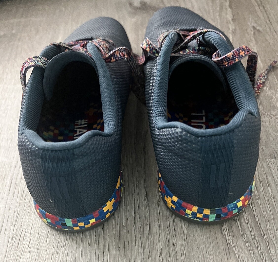 Nobull Sneakers Pixel Trainers Womens 9 Mens 7.5 Navy Blue  display picture 1
