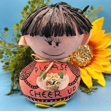 Dolly Gram 1960s Cheer Up Doll Gift Giving Nostalgia Sick Hospital visit