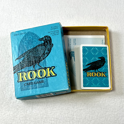 Vintage 2001 Parker Brothers Rook Card Game Complete With Instructions ALL Cards