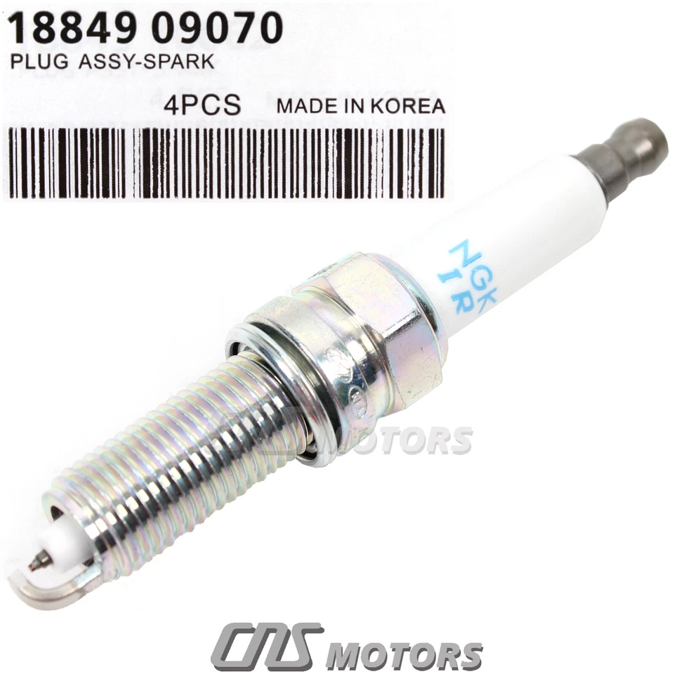 ⭐GENUINE⭐ Spark Plugs 4PCS for 16-20 Hyundai Sonata Kia Optima HYBRID 1884909070 Foto 3 de 4