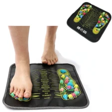Foot Massage Mat–Reflexology Acupressure Pad for Pain Relief & Circulation Boost