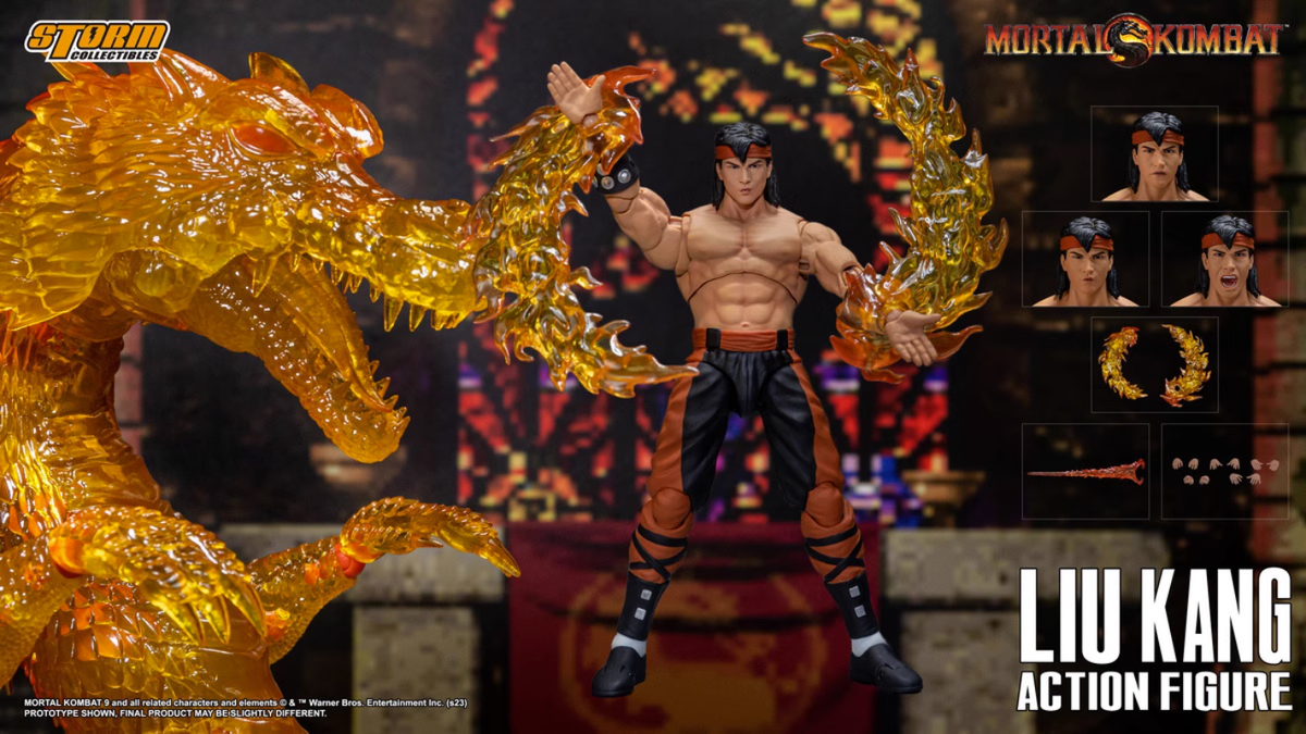 In-stock 1/12 Storm Collectibles DCMK17 LIU KANG Action Figure IN