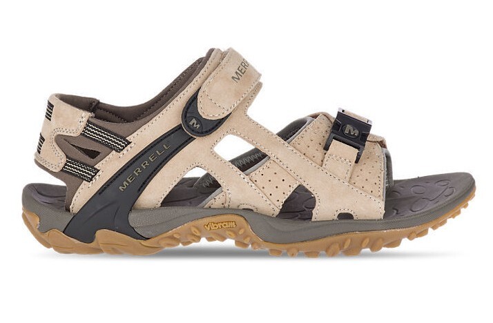 MERRELL Kahuna III Sandali da passeggio escursionismo donna tortora NUOVI!!!