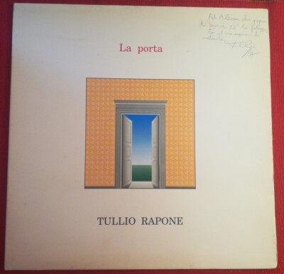 TULLIO RAPONE - LA PORTA - 33 RUNDEN - SIGNIERTE WIDMUNG AUF DEM COVER - SEHR SELTEN