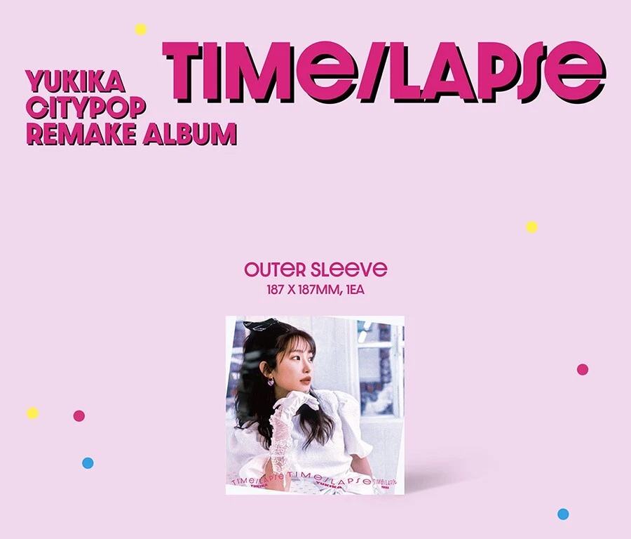 City Pop K-Pop カバー集 YUKIKA Time-Lapse 新品 YUKIKA [TIME LAPSE] City Pop Remake Album CD+Photo Book+
