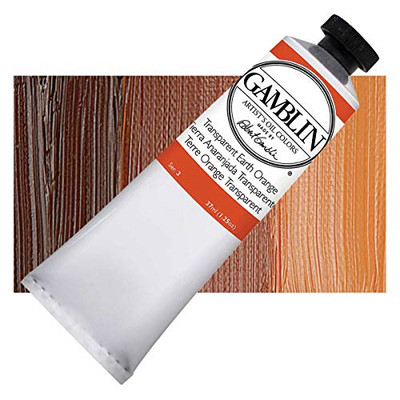 Gamblin artists grade transparent Earth Orange 37ml (729911116814)