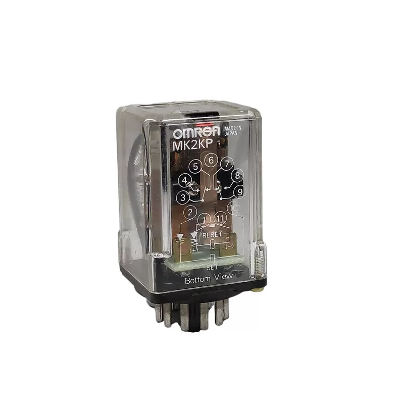 Omron mk2kp12dc-114758 rele' ritenuta magnetica 2 spdt 5a 12vdc, term inn