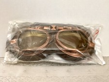 COSPLAY STEAMPUNK PILOT STYLE GOGGLES VINTAGE RETRO EYEWEAR