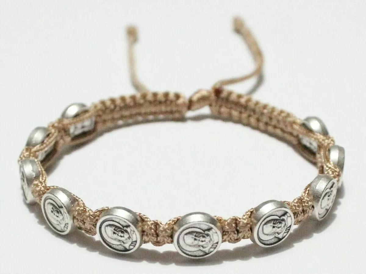 Padre pio rosary deals bracelet