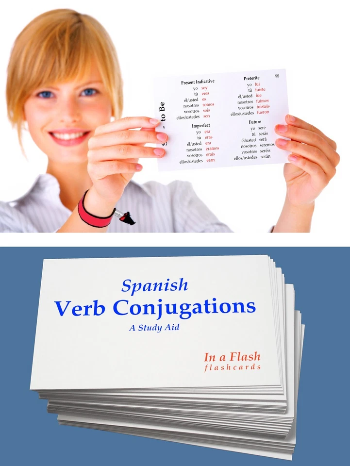 Spanish Verb Flashcards Two Deck Special - Image 2 of 4