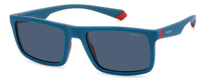 Polaroid PLD 2134/S Sunglasses Green Water Smoke Blue Lens for Men