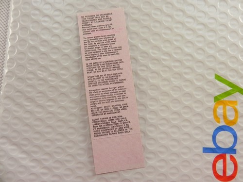 Billet Grateful Dead 1992 17 septembre Madison Square Garden NY - Photo 2/2