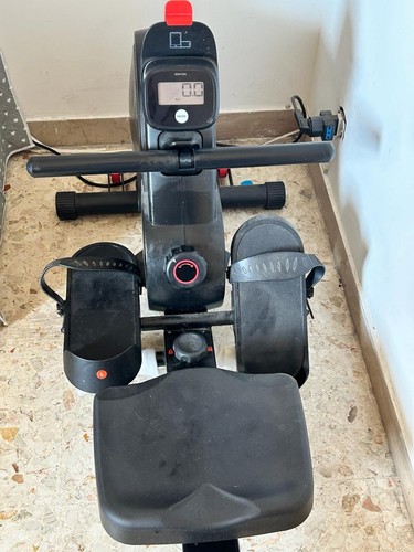 Vogatore a nastro Domyos Fro 120 come nuovo nero - Foto 6 di 6