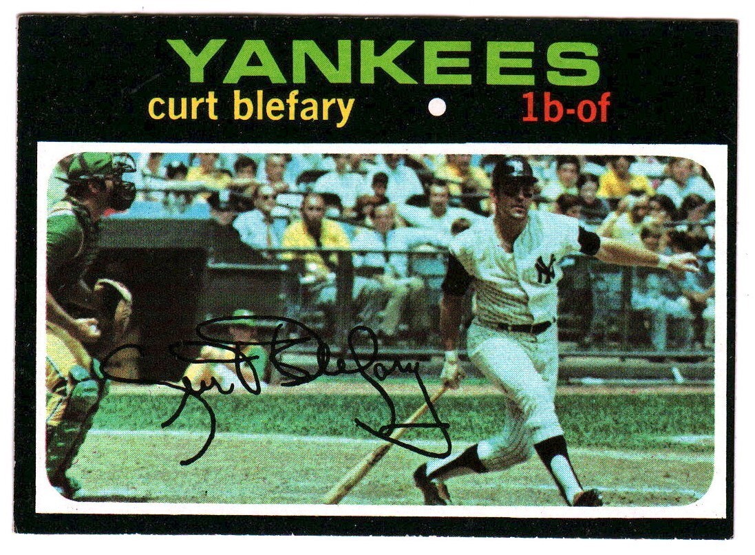 1971 Topps #131 Curt Blefary, New York Yankees