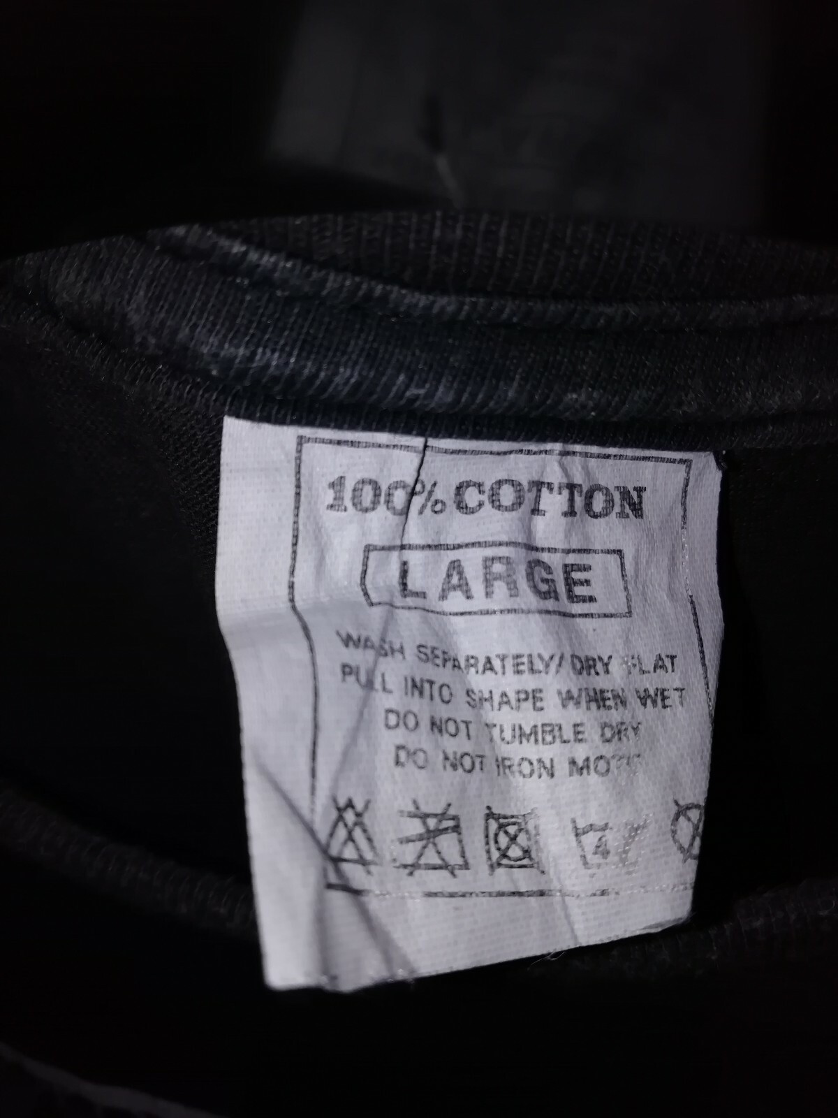 T shirt vintage Rock tour fila pattino