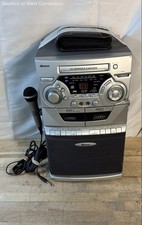 Vintage Memorex MKS 5012 Karaoke Machine CD G Dual Cassette Radio CD Lot