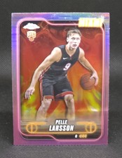 2024-25 Topps Chrome #166 Pelle Larsson Pink Refractor RC