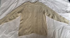 Jungen Crewcuts Creme Wolle Strickpullover Gr...