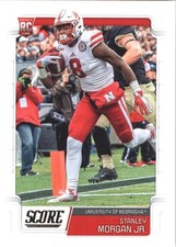 2019 Score #406 Stanley Morgan Jr. RC - FB