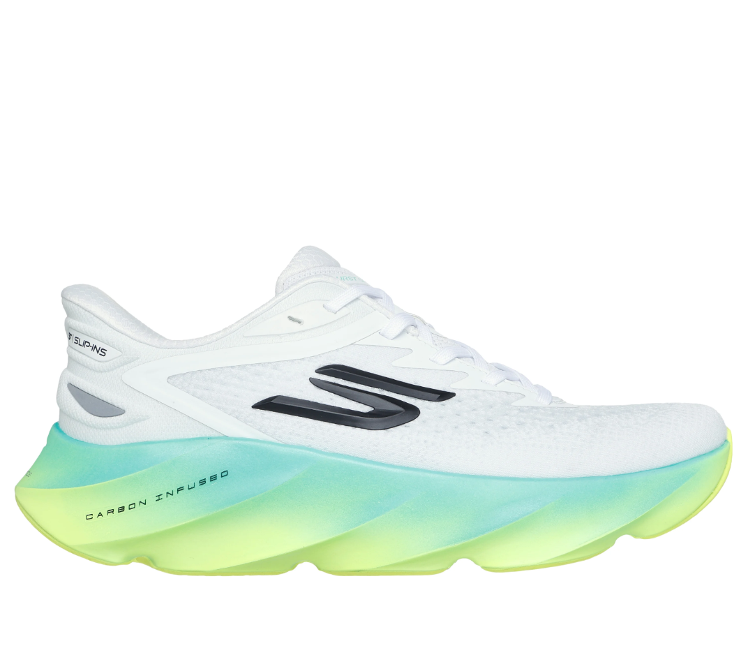 Skechers Men's Slip-ins: Aero Burst White/Multi Medium Width, Brand New