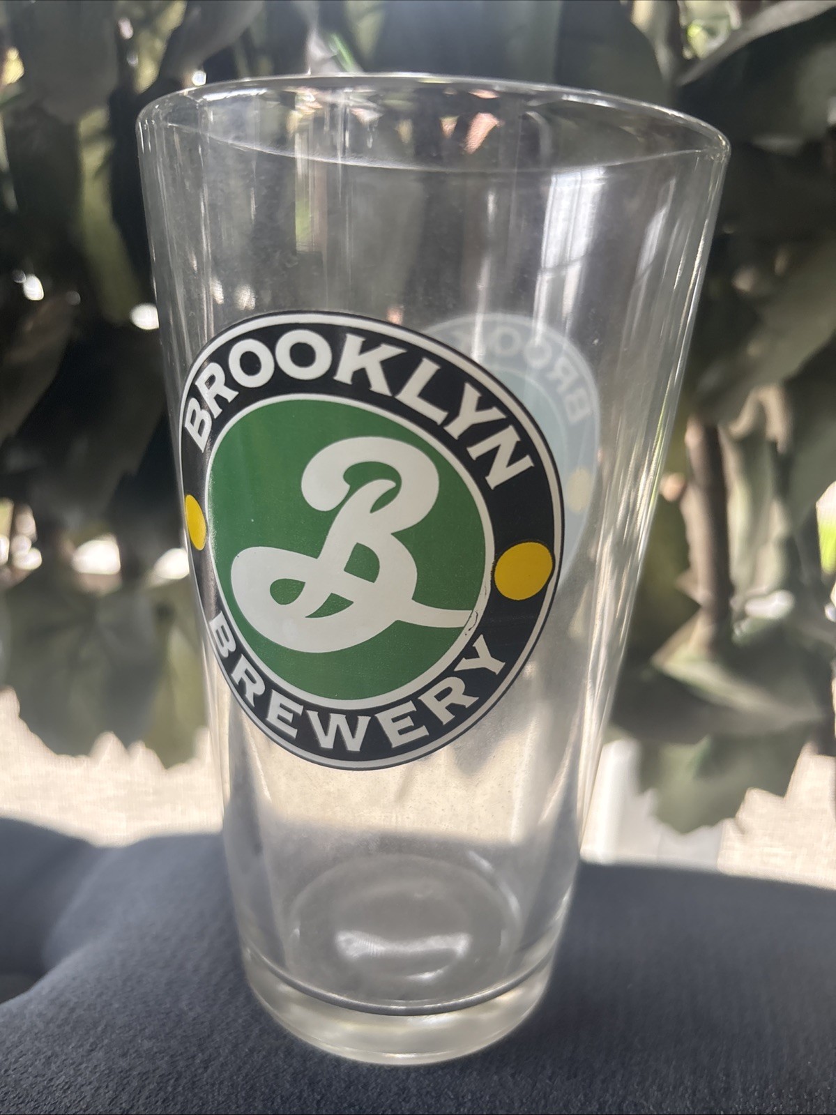 Brooklyn Brewery Beer Pint Glass NY New York Brewing Brewpub NYC 6”