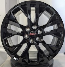 22 Black Rims Fits Gmc Sierra Yukon Gmc Denali Ultimate Lot4