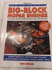 Big Block Mopar Engines How To Rebuild Brb Series Don Taylor Hp Books 1994