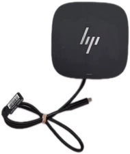 HP HSN-IX01 G2 Thunderbolt 3 USB-C Docking Station DisplayPort VGA Ethernet