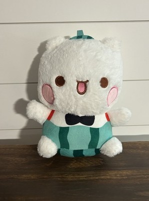 Bubu Dudu White Panda Bear Plush Toy Watermelon Outfit NEW NWT 9 
