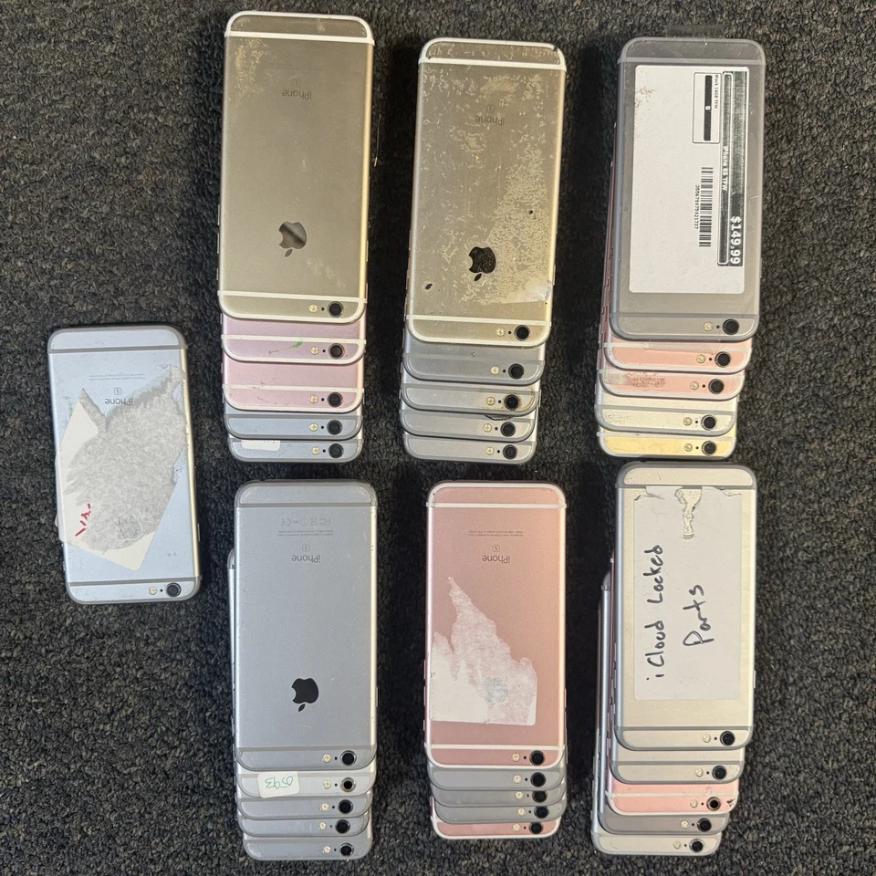 Lote de 5 iPhones Apple 6S PARA REPUESTOS/DESGUACE SOLAMENTE leer descripción. Foto 4 de 4