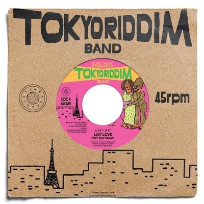 IZUMI ''MIMI'' KOBAYASHI & TOKYO RIDDIM BAND Lazy Love 7'' NEW VINYL Time Capsule 