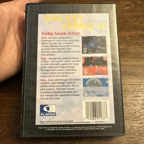 Galaxy Force II (Sega Genesis, 1992) Complete CIB - Tested - Authentic