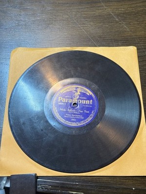 PARAMOUNT Record 78 Rpm 20049 Frisco Syncopators MAKE BELIVE - FOX TROT