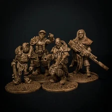 Knucklebones Hive Scum Collab set X4 Stargrave Forbidde Psalm Judge Dredd