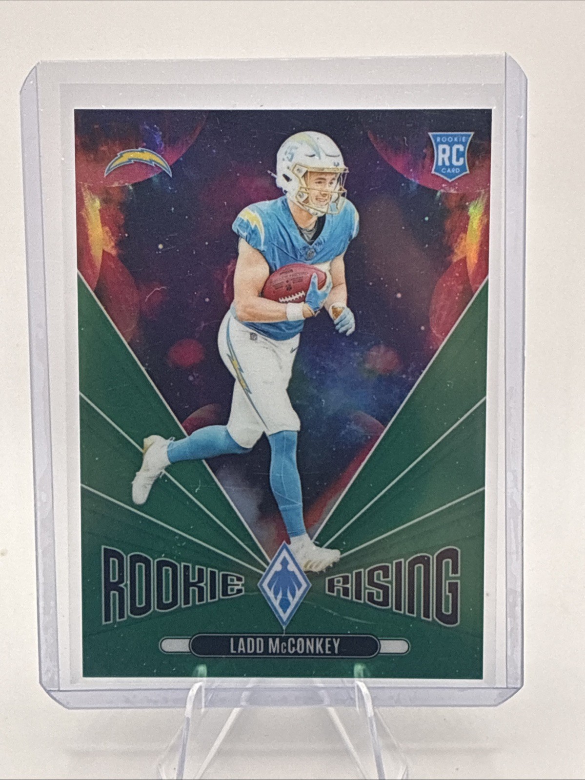 2024 Phoenix - Rookie Rising Ladd McConkey Green /25 (RC)