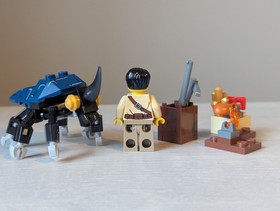 LEGO Pharaoh's Quest LOT: Cursed Cobra, Scarab Attack (7325 7305) w/Instructions