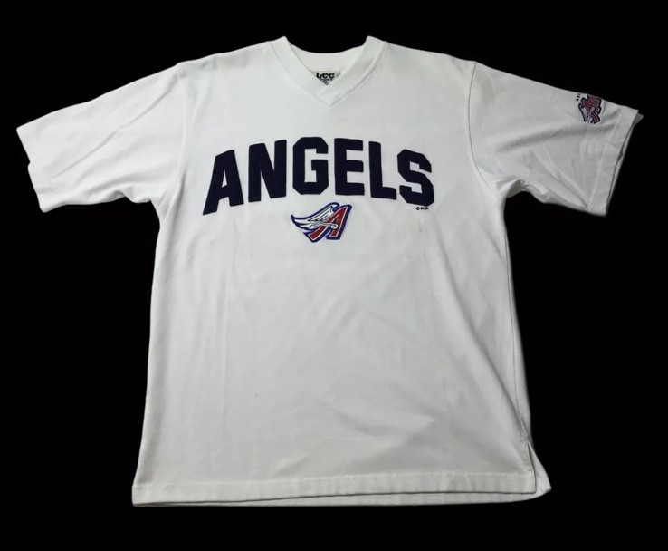 Lee Sport MLB Los Angeles Angels T-Shirt Vintage 90's Size M