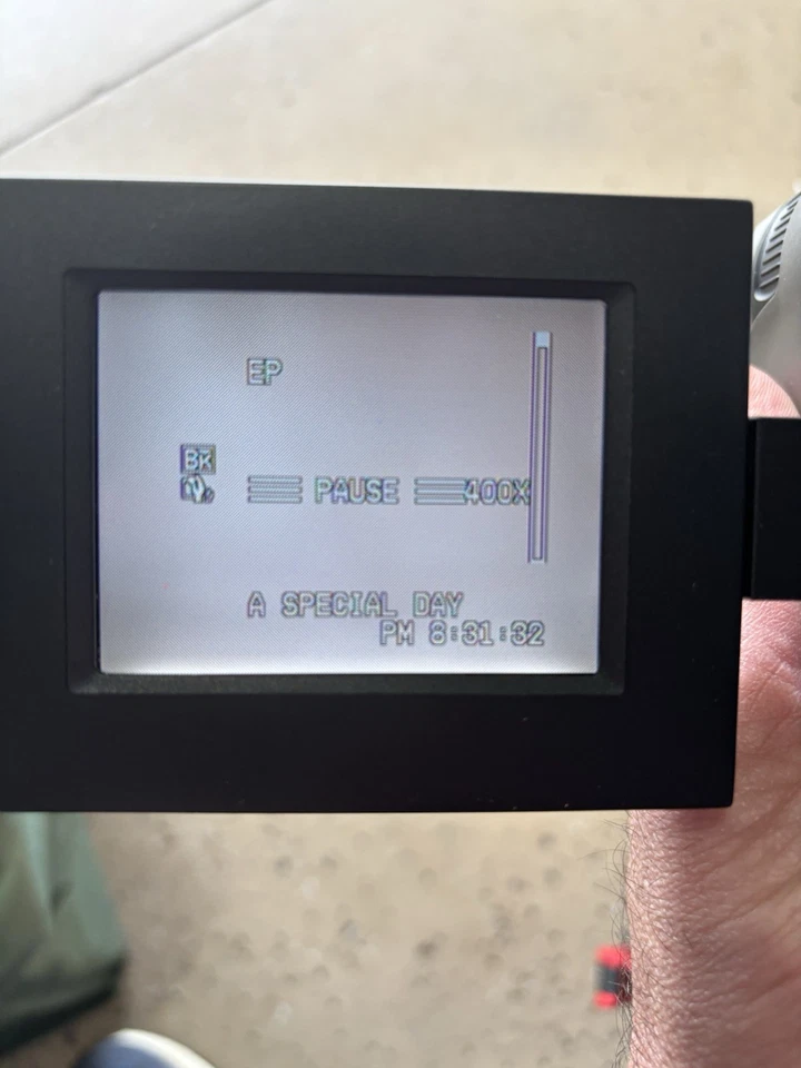 JVC GR-SXM527U S-VHS-C Camcorder WORKS – Tested – Super VHS + Bag - Image 3 of 4