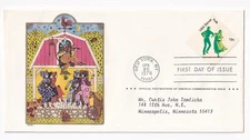 STAMP US SCOTT 1751 "American Dance-Ballet" 13 CENT 1978 FDC - B