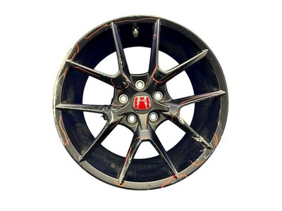 2023-2026 HONDA CIVIC TYPE R 19X9.5 FIVE SPOKE WHEEL RIM BLACK ALLOY T6019095A