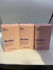(3) Desire Ignite and Excite 30 Caps  by Her Own Exp 03/31/2026
