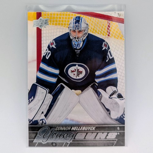 Connor Hellebuyck #214 2015 Upper Deck card