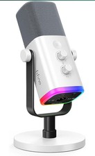 USB/XLR Dynamic Microphone for Podcast Recording, Gaming Streaming Mic