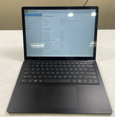 Microsoft Surface Laptop 4 13.5'' i7-1185G7 16GB 256GB SSD NO OS Boots FP/R