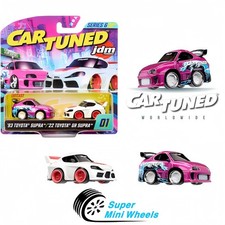 Cartuned 164 2-pack Series 6 Jdm Sick Supras 1993 Toyota Supra 2022 Gr Supra