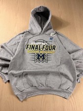 Hanes Gray Michigan Wolverines 2018 NCAA Men's Basketball Final Four San A
