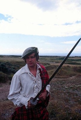 David McCallum ZDF four parter The Adventures of David Balfour di- 1978 Photo